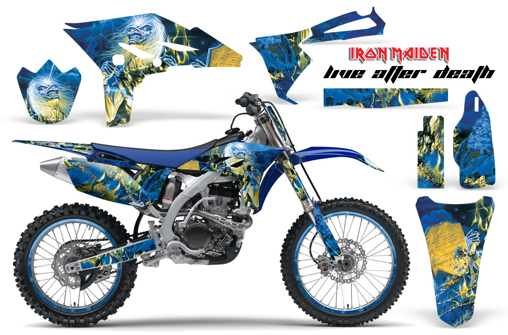 Yamaha YZ250F 2010 Graphics Kit IRON MAIDEN-LAD-NP